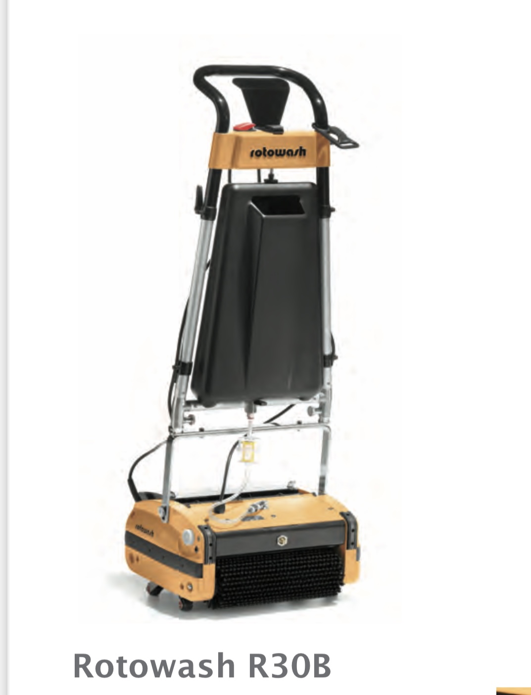 Rotowash RR30B Tradein with Transport Cart Floor Cleaning Machines