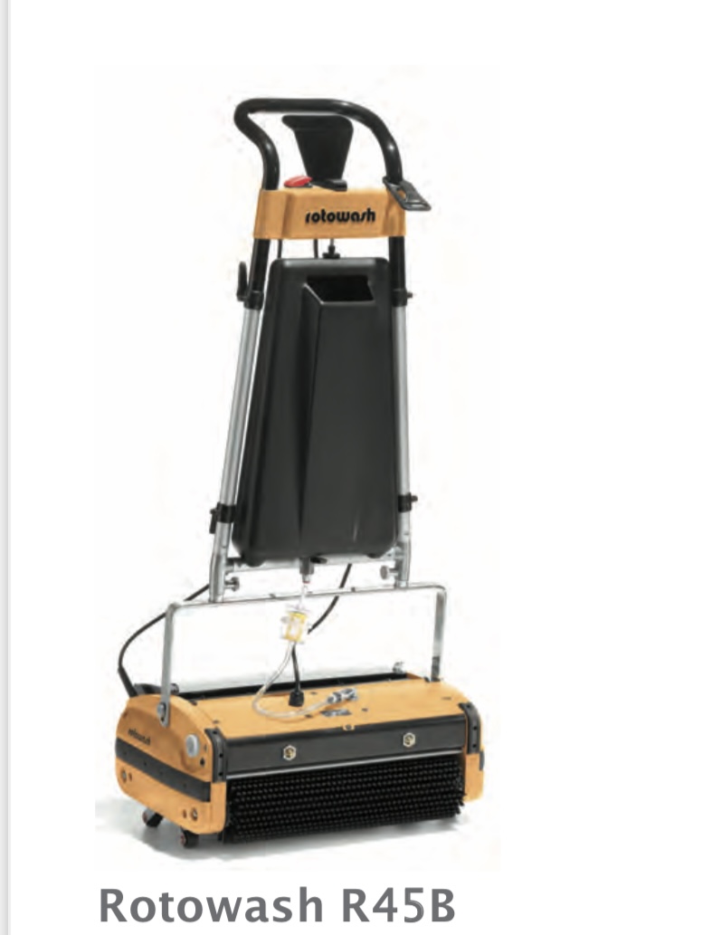 Rotowash RR45B Includes Transport Cart Demo Model Floor Cleaning Machines